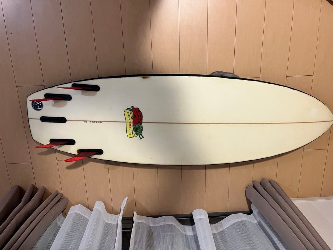 【引取り限定・静岡】Vampirate ショートボード　5’8 35L ファン