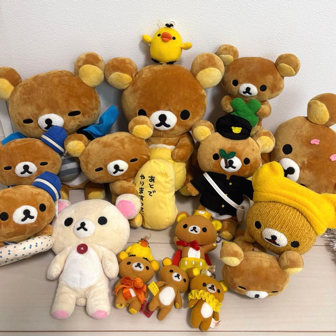 リラックマ ぬいぐるみセット まとめ売り