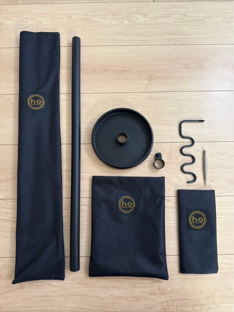 ライト・ランタン hxo Gear Pole All Black Edition
