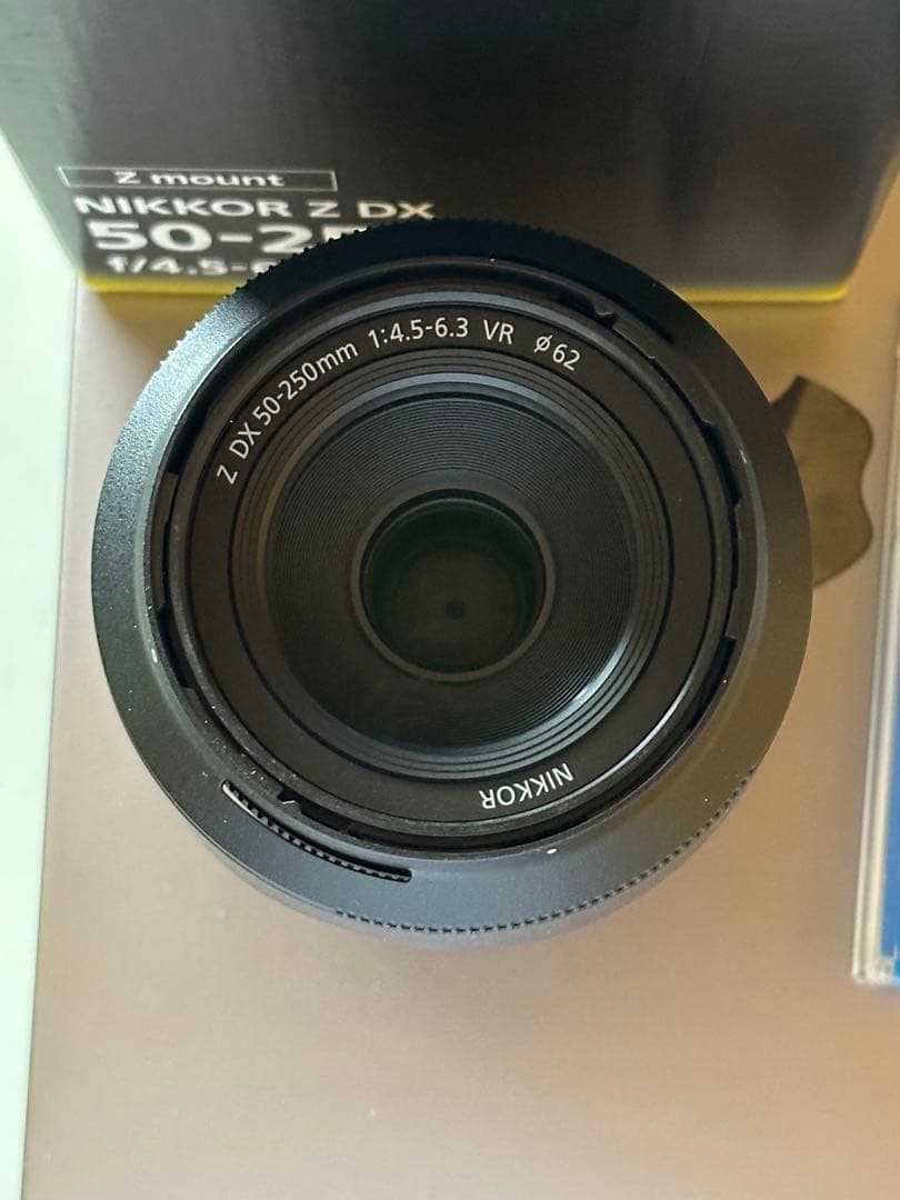 NIKKOR Z DX 50-250 フイルター付き