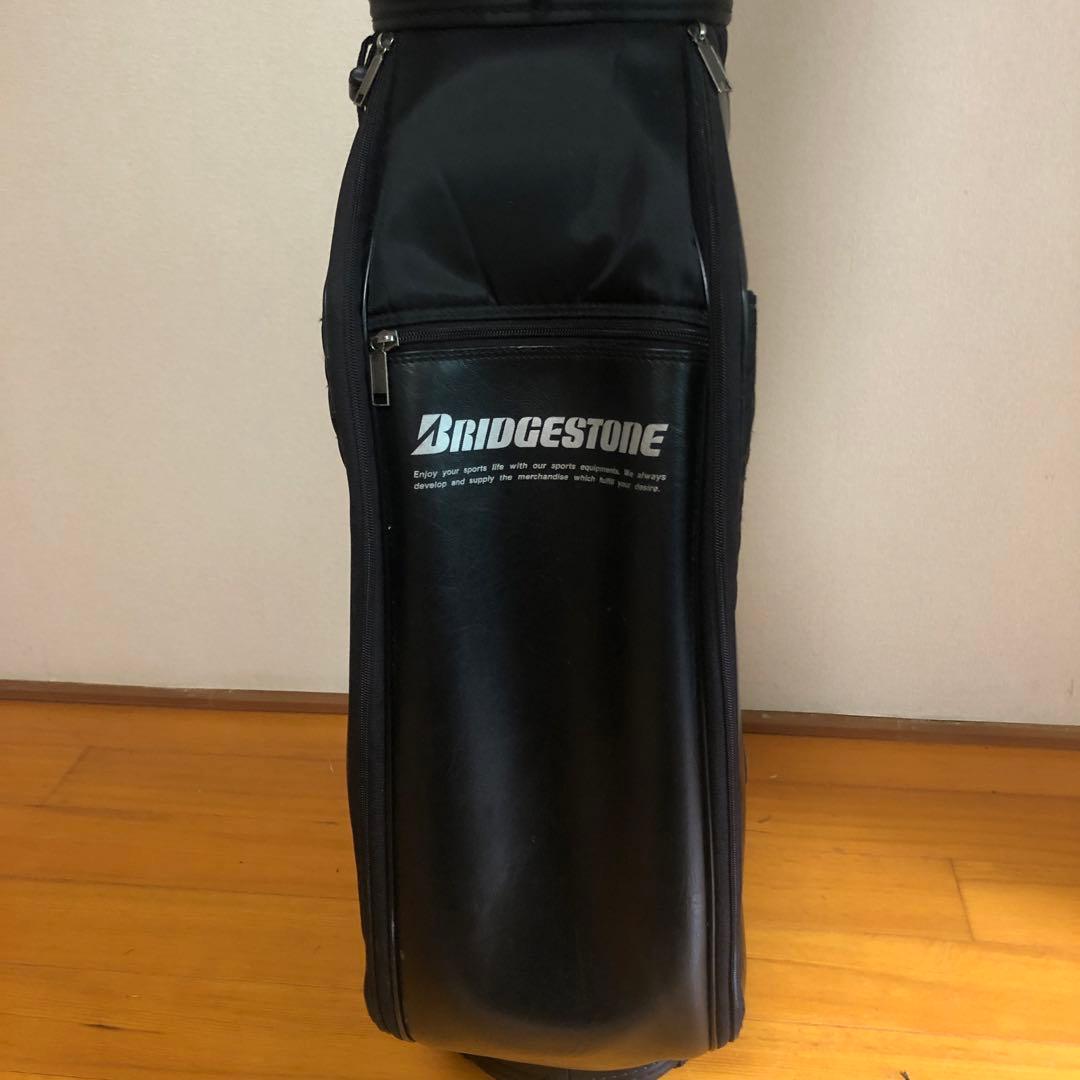 ブリヂストン BRIDGESTONE キャディバッグ ブラック フード付き
