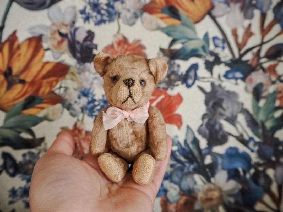 アンティーク　ちいさなくまのぬいぐるみ　テディベア