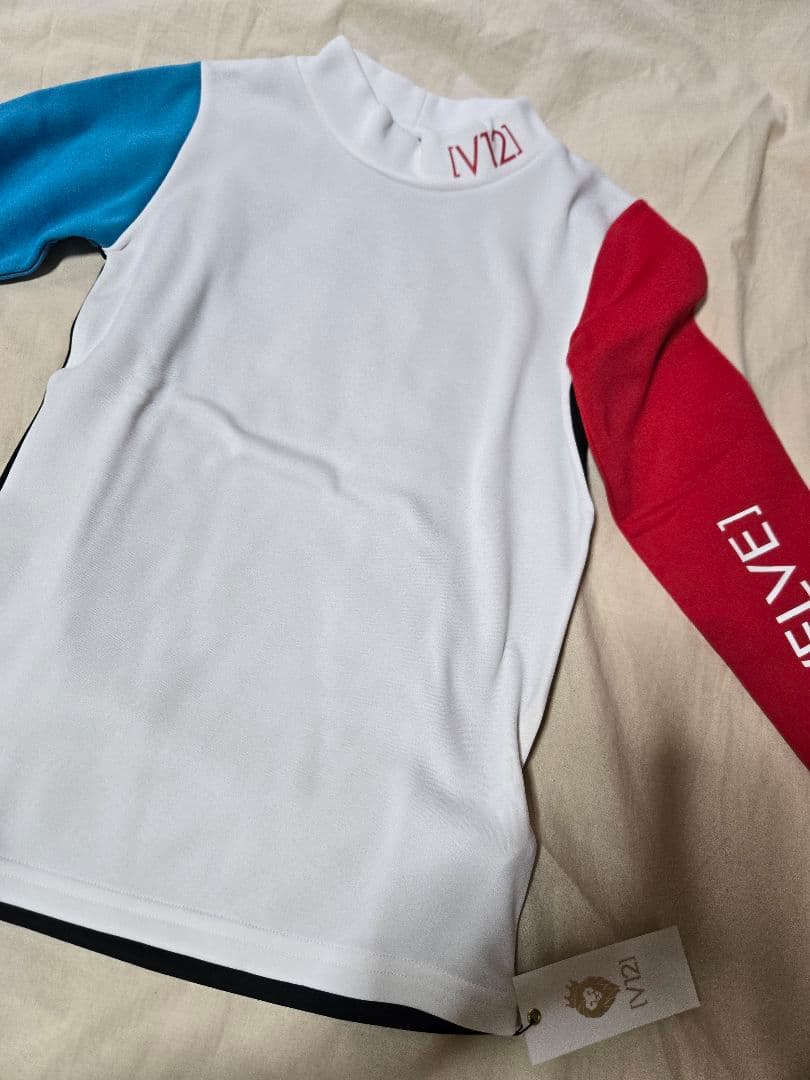 V12 CRAZYMOCK　長袖　モックネック　ゴルフウェア　VTWELVE S