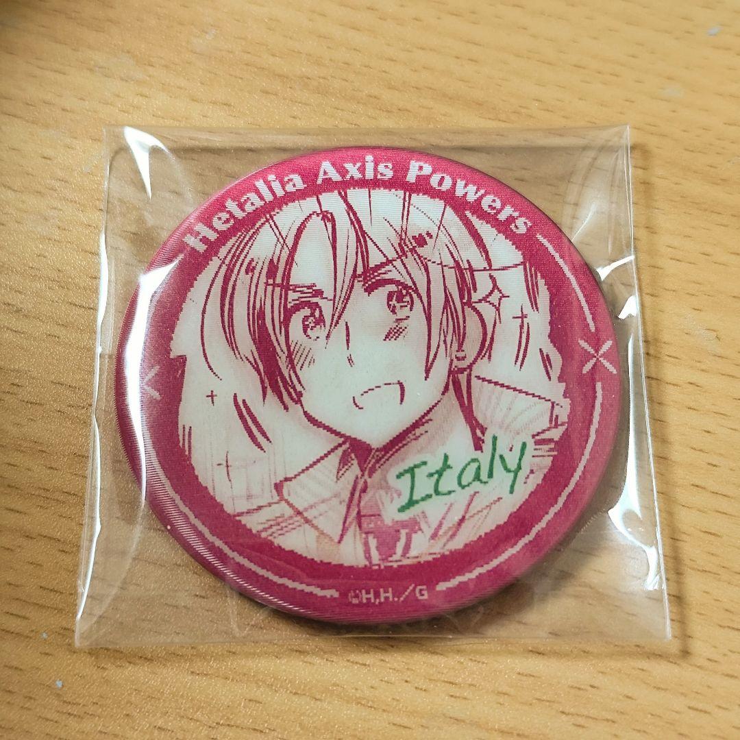 ヘタリア チェンジング缶バッジ イタリア