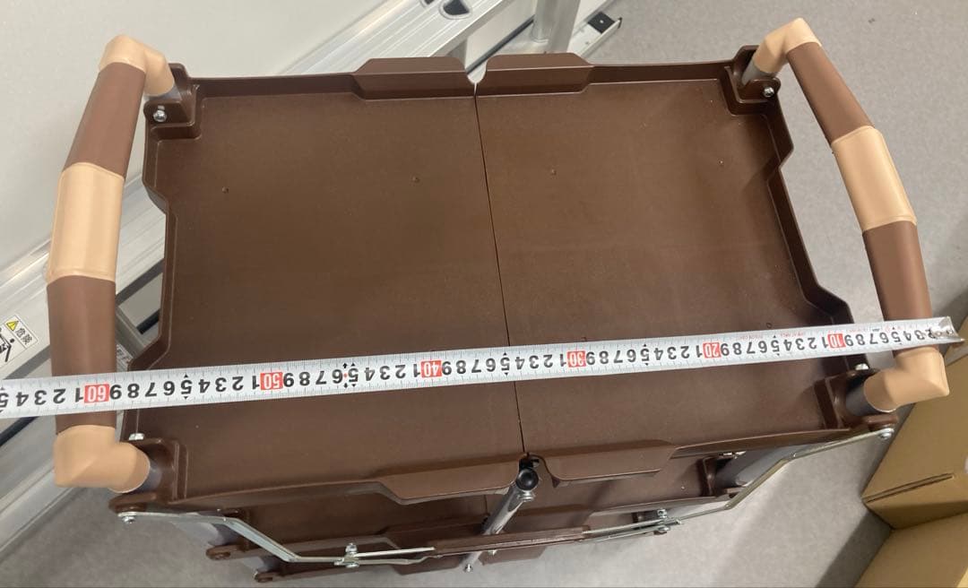 万能折りたたみワゴン　黒のみ