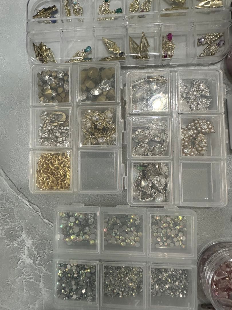 ジェルネイル ネイル ネイルパーツ ストーン ペロリン ネイルタウン まとめ売り