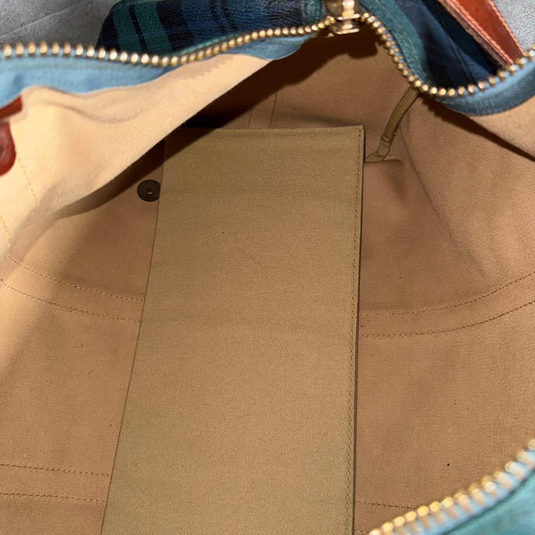 Polo Ralph Lauren 2way ボストンバッグ タータンチェック