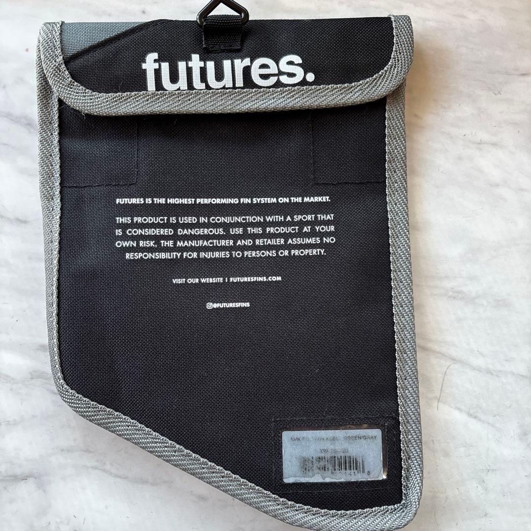 futures AMK KEEL ツインフィン　サーフボード　フィン 2枚セット