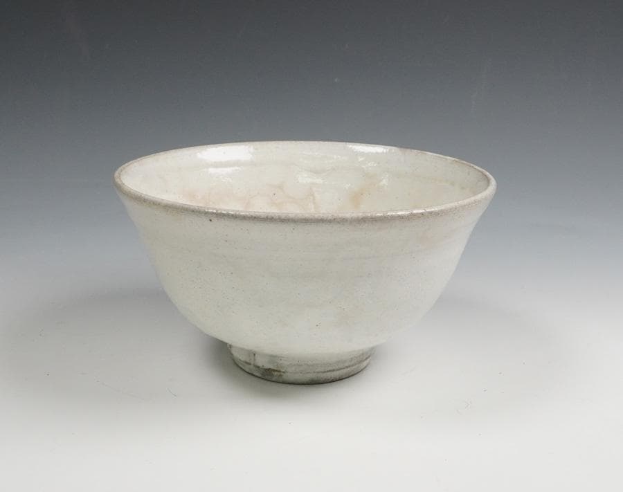 J*1様 千漢鳳　粉引茶碗 銘「瑞雲」