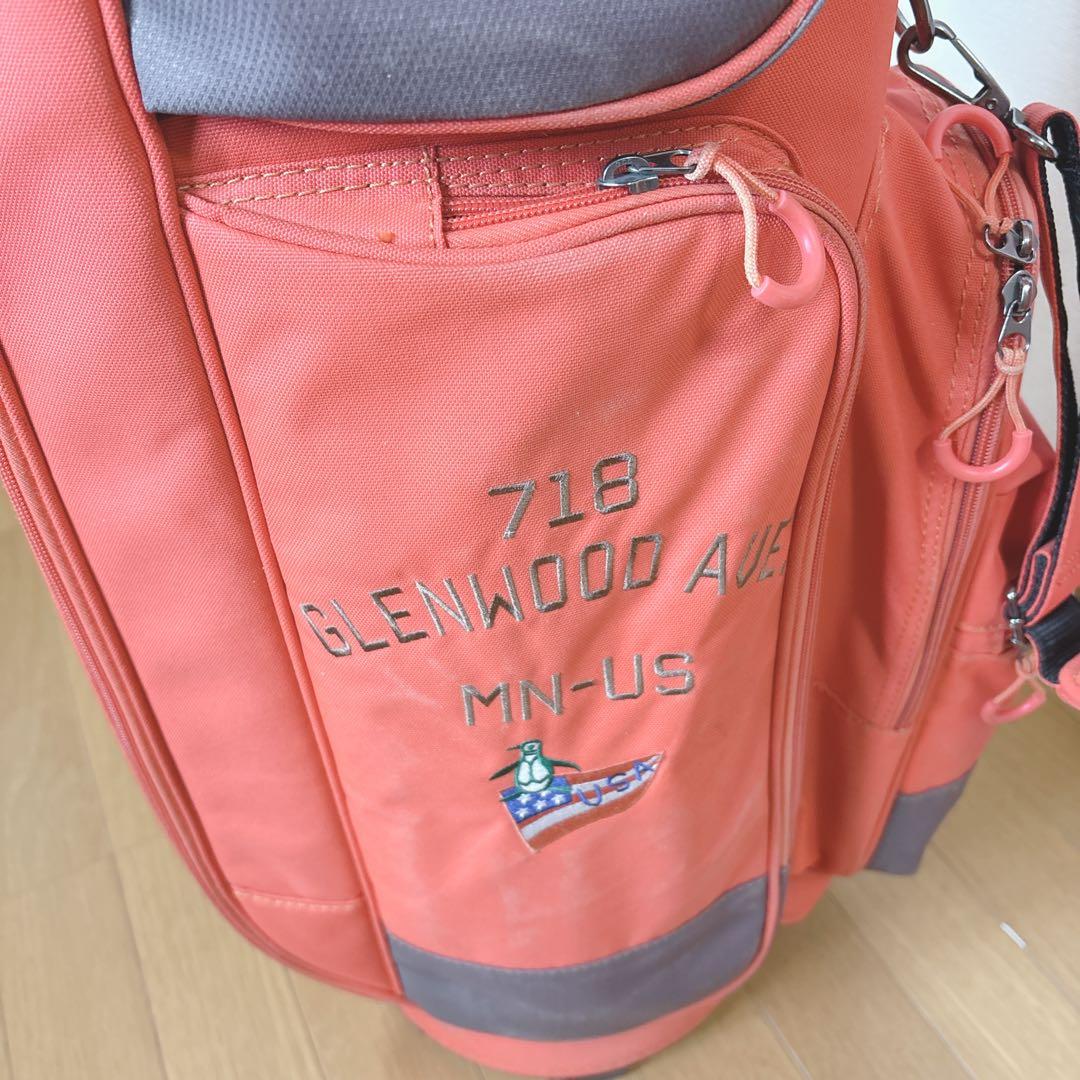 K421 Munsingwear キャディバッグ オレンジ