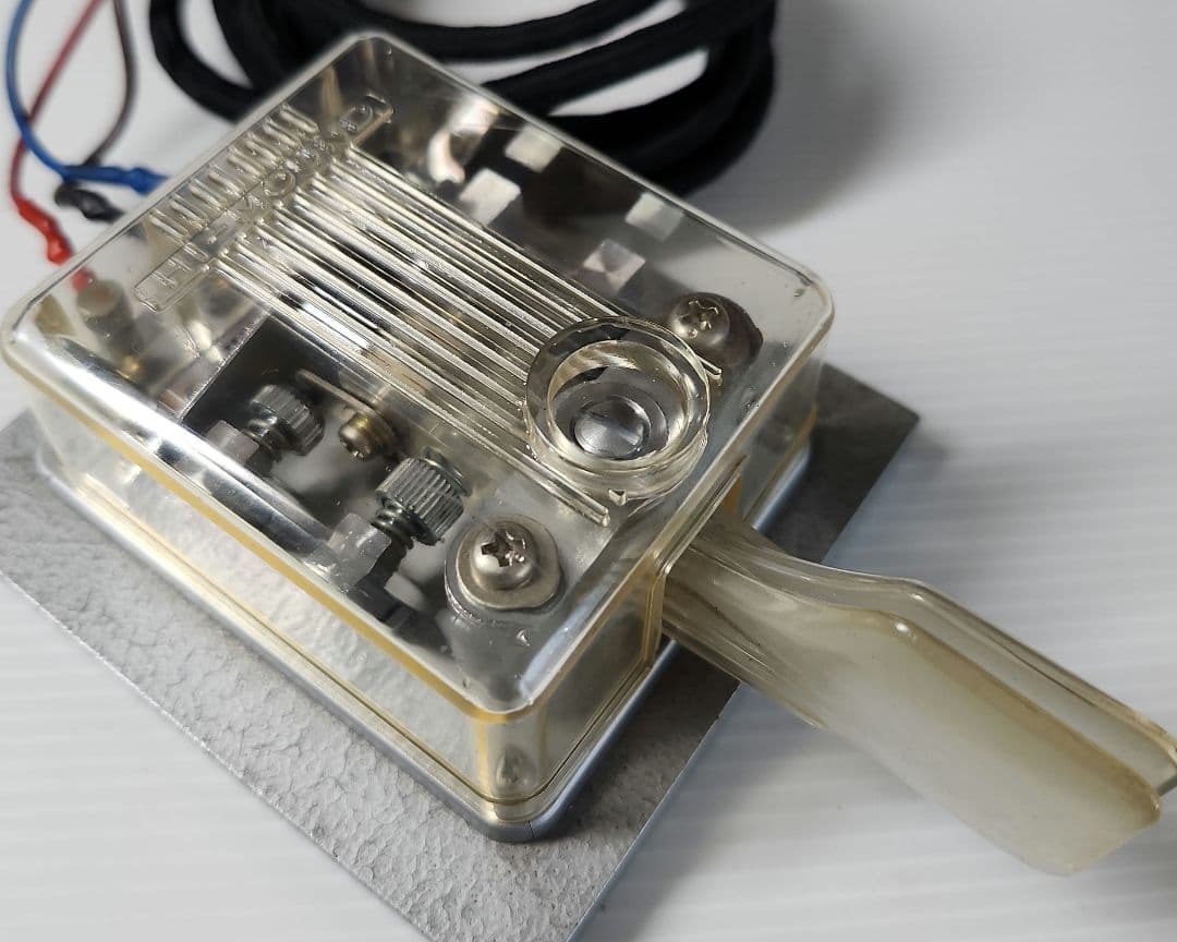 HI-MOUND マニュピレーター パドル電鍵 【金メッキ接続コード付き】