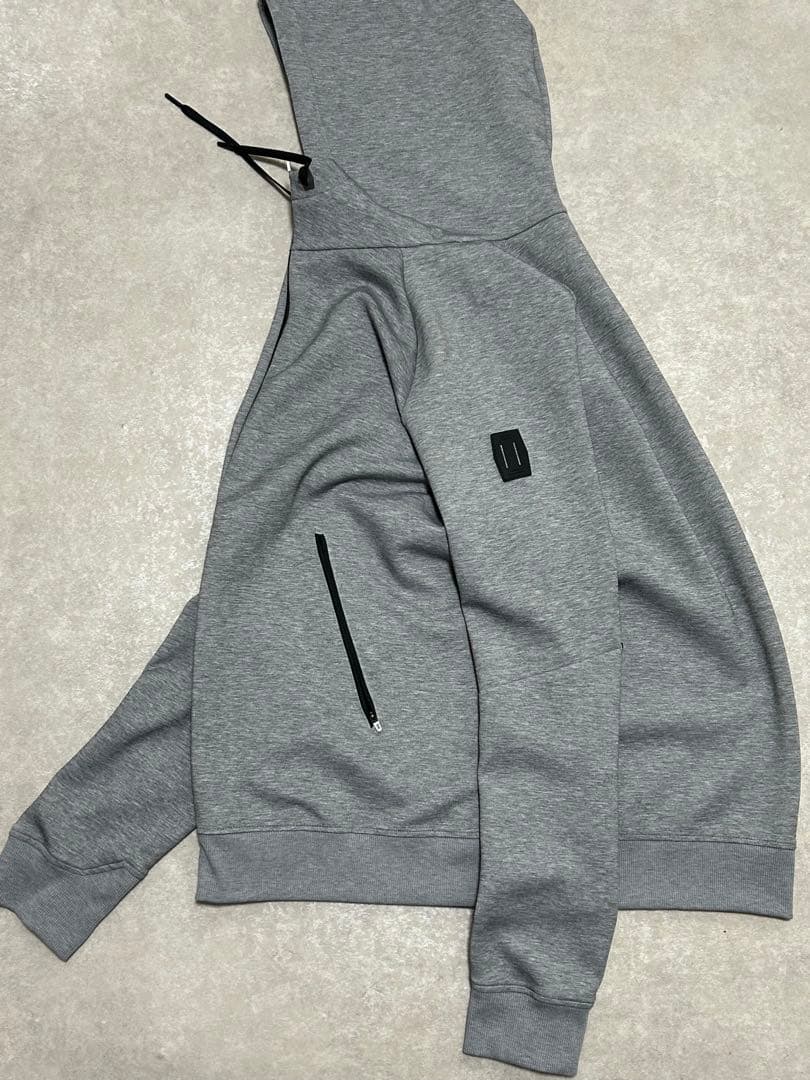 未使用級 on ジップフーディー　ジップパーカー 2XL グレー メンズ