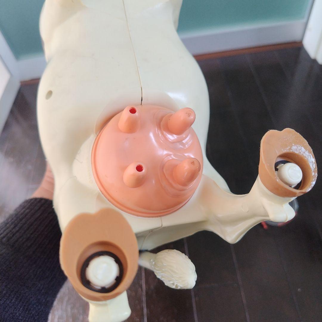 レア初期付近モデル！ツクダオリジナル　ミルクモウモウ　本体、水桶、バケツあり