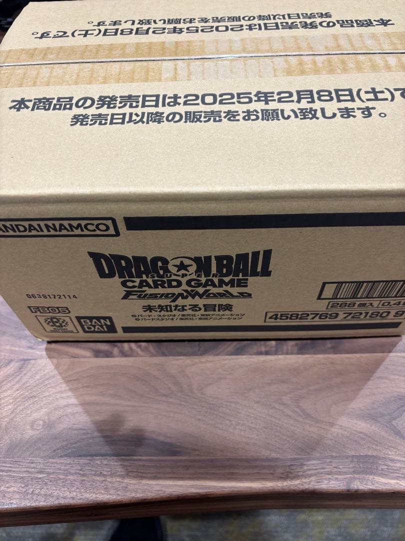 ドラゴンボール　フュージョンワールド　未知なる冒険　 1カートン