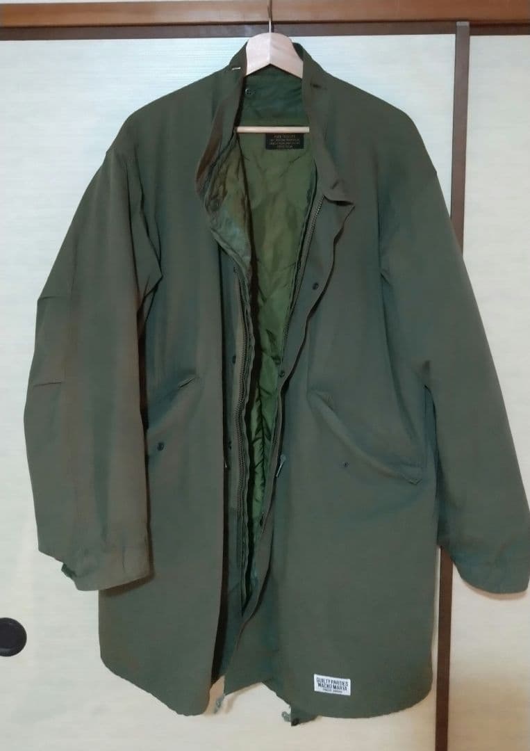 y*y様 ワコマリア 22FW wacko maria モッズコート　カーキ