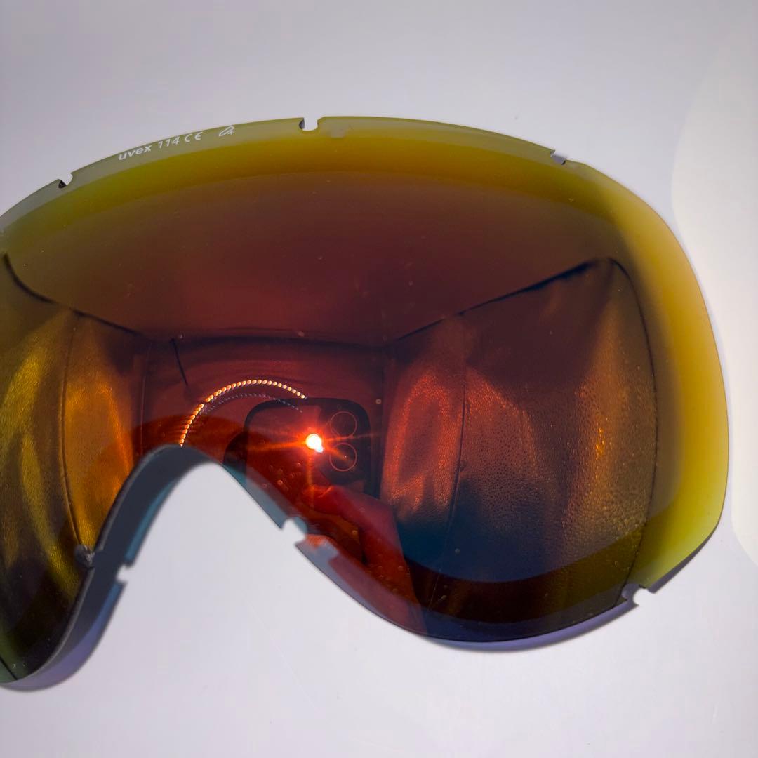 【極美品】UVEX downhill 2000 ミラーレンズ・ケース袋付き