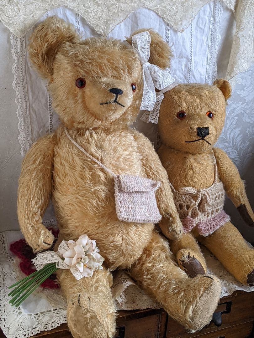 【d】アンティークベア　アンティークテディベア　ドイツ