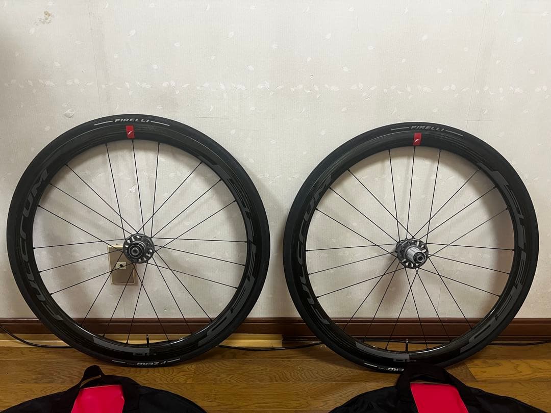 フルクラム スピード40DB 前後セット+ホイールバッグ＆備品付き