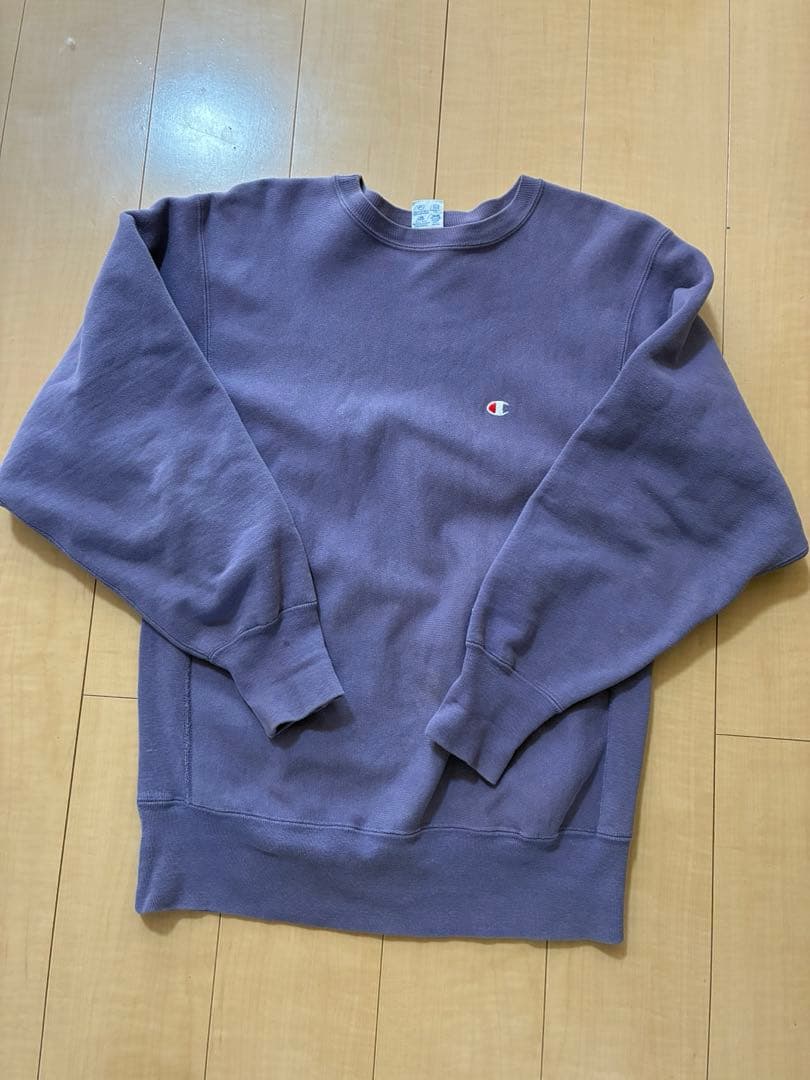 champion リバースウィーブ　90s ラベンダーカラー