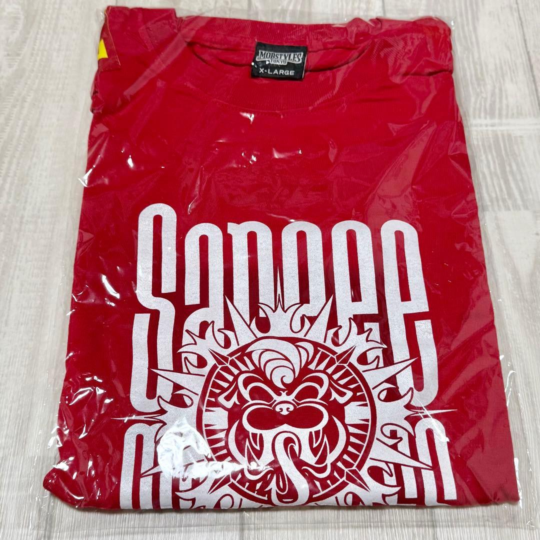 女子プロ Sareee モブスタイルスコラボTシャツ XL レッド