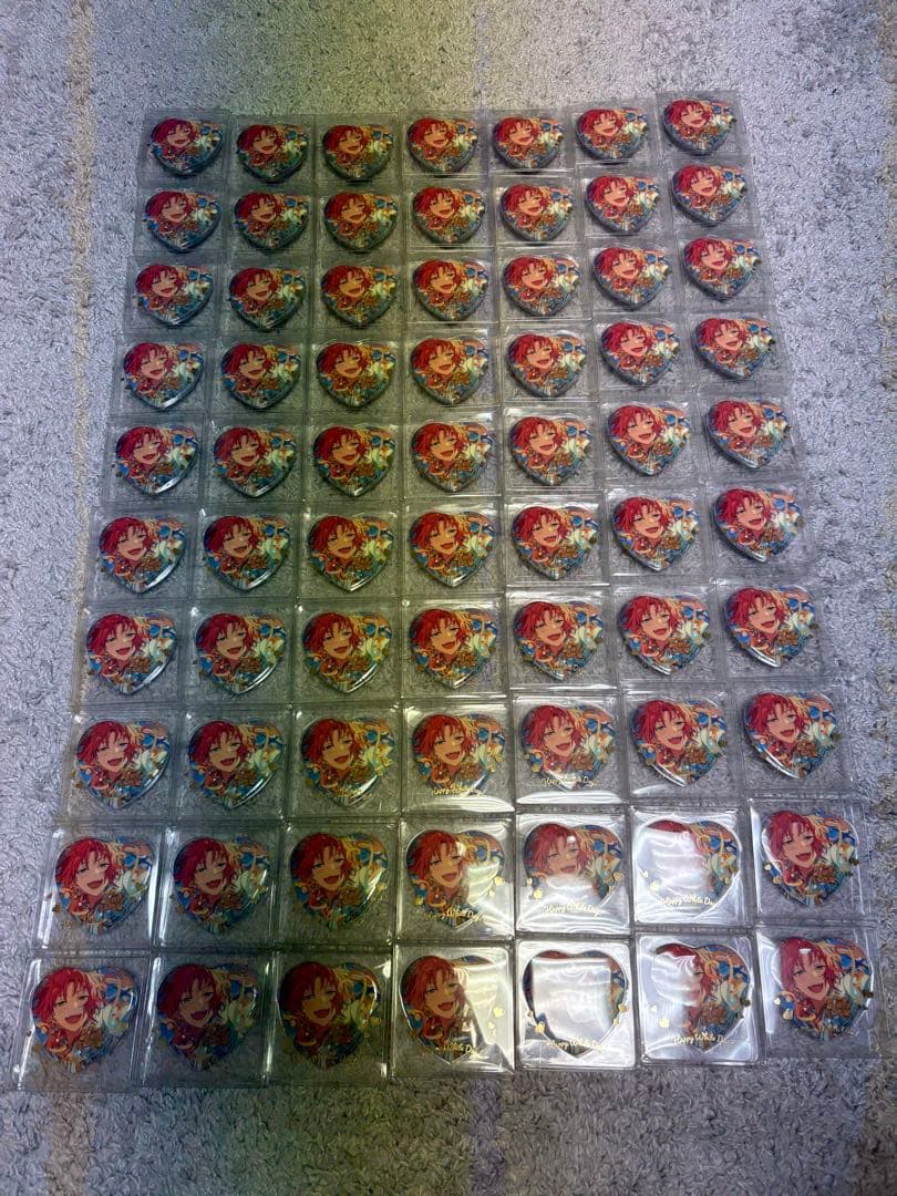 あんスタ あんさんぶるスターズ 月永レオ 缶バッジ ハート缶バッジ F2