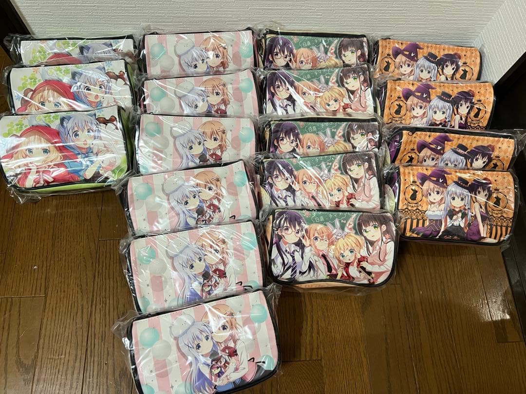 【18個】ご注文はうさぎですか？ マルチポーチ ごちうさ アニメ 劇場版制作中