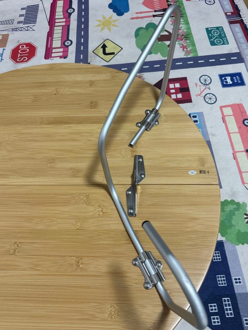  peak ワンアクションちゃぶ台竹 M バンブー 円形テーブル