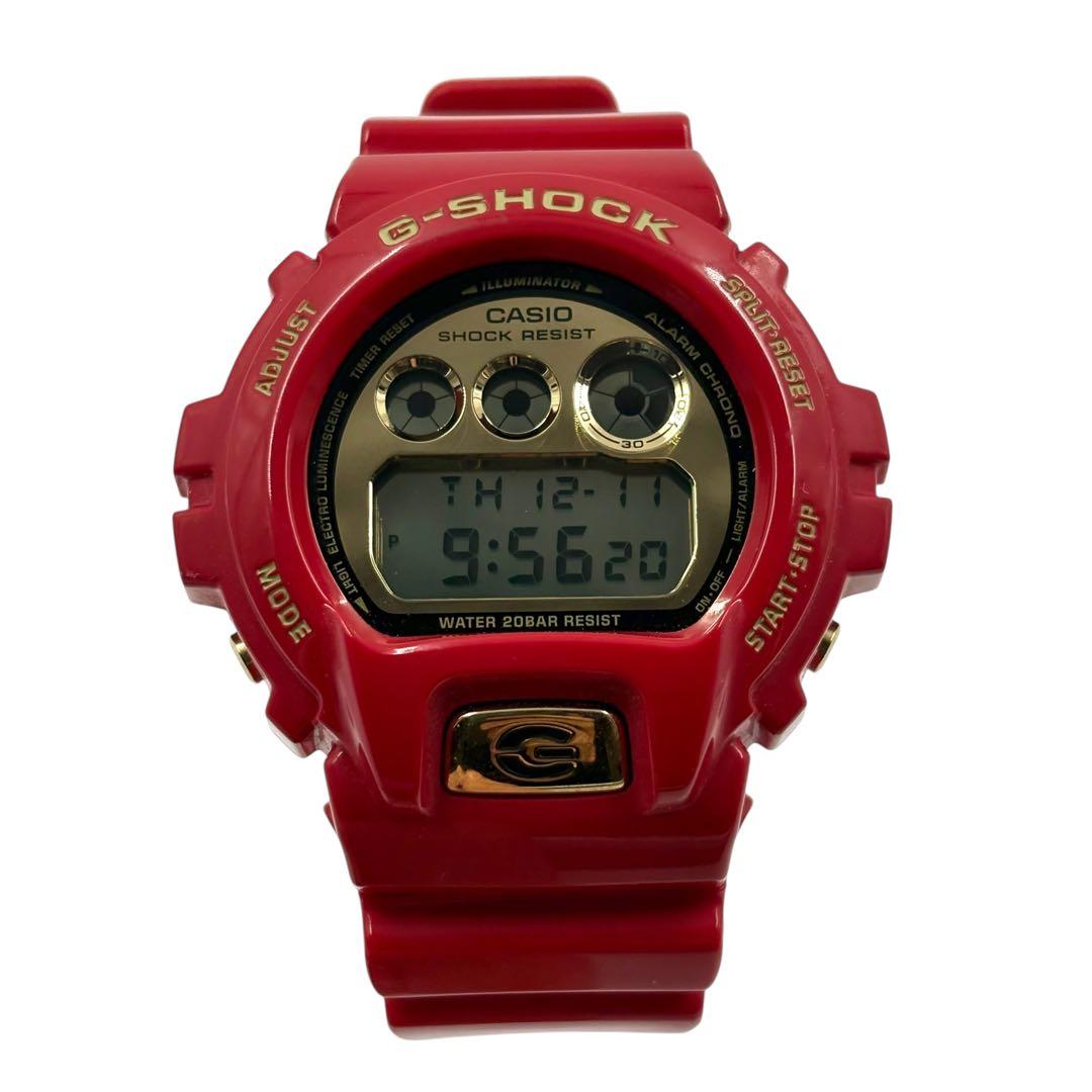 【美品】 G-SHOCK DW-6930A 30周年記念モデル 腕時計 レッド