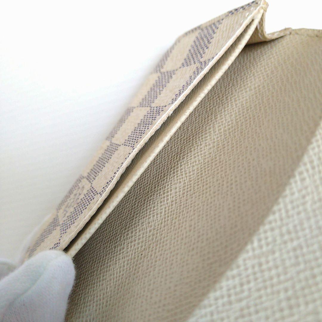 【極美品】ルイヴィトン 名刺入れ アンヴェロップカルト ドゥヴィジット ダミエ