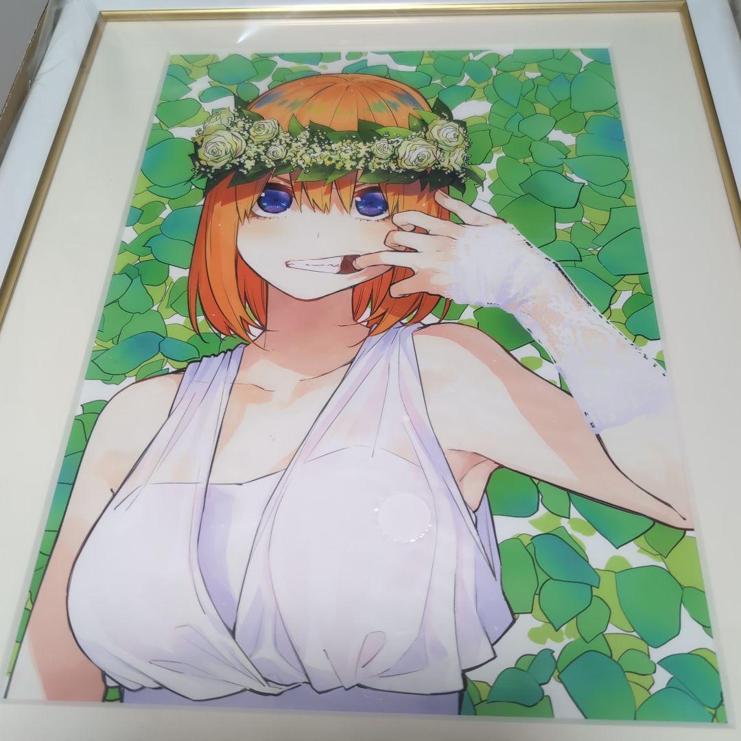 YummY 五等分の花嫁五人分ウェディングイラスト A4記念額装絵