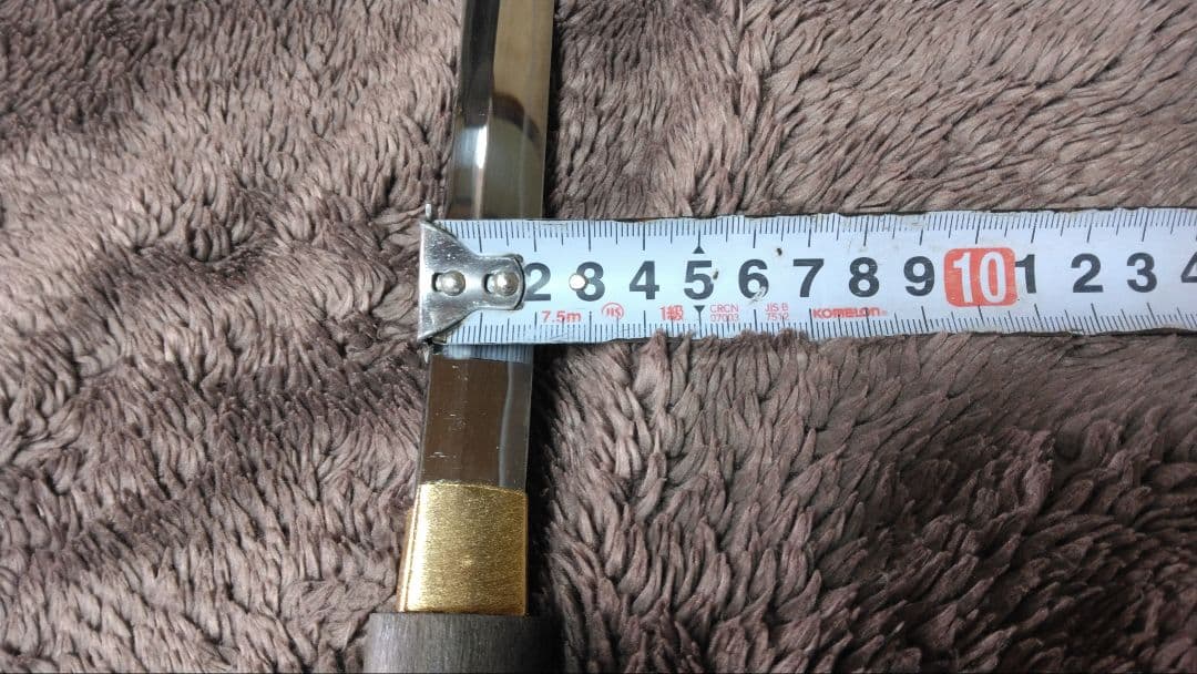 仕込み杖　直刀　模造刀【座頭市】リアル骨董品再現