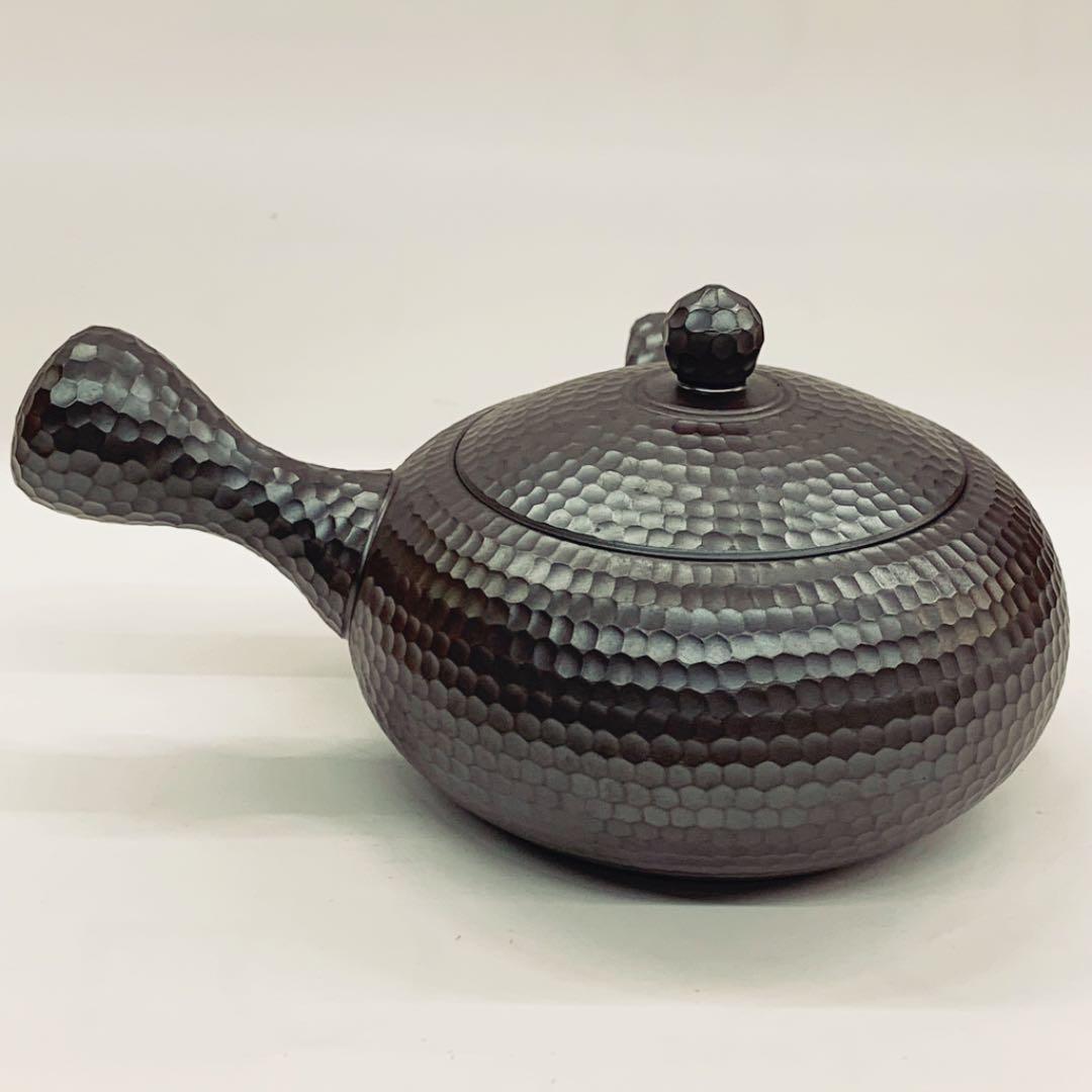 【急須32      1.5号丸極細ダイヤ】三代森伊呂久　共箱