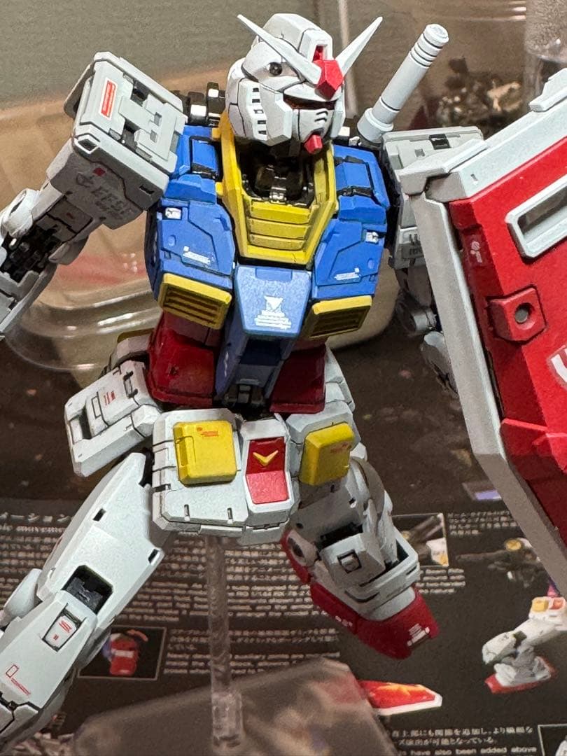 k*i様 RG ガンダム 1/144 スケールver2.0塗装済み完成品
