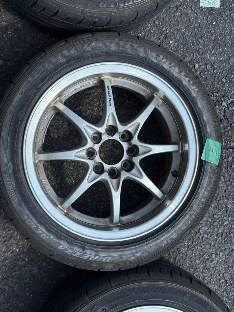 【さらに値下げ中！】RAYS ENGINEERING 15インチホイールセット