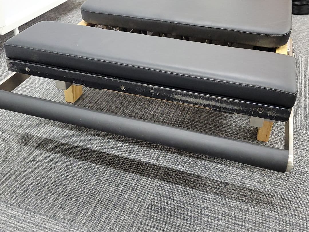 【業務用】折りたたみ式 ピラティス リフォーマー フルセット 木製フレーム