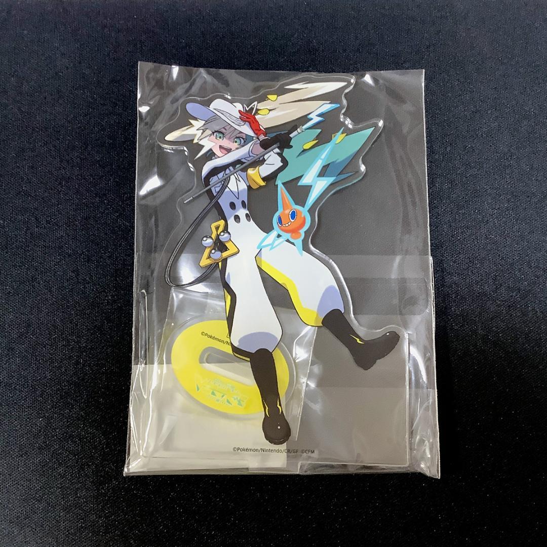 ポケミクCD早期予約特典 アクリルスタンド 初音ミク ロトム でんき