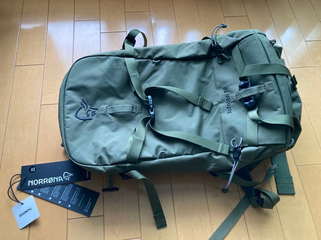 NORRONA ロフォテン28L バックパック オリーブグリーン
