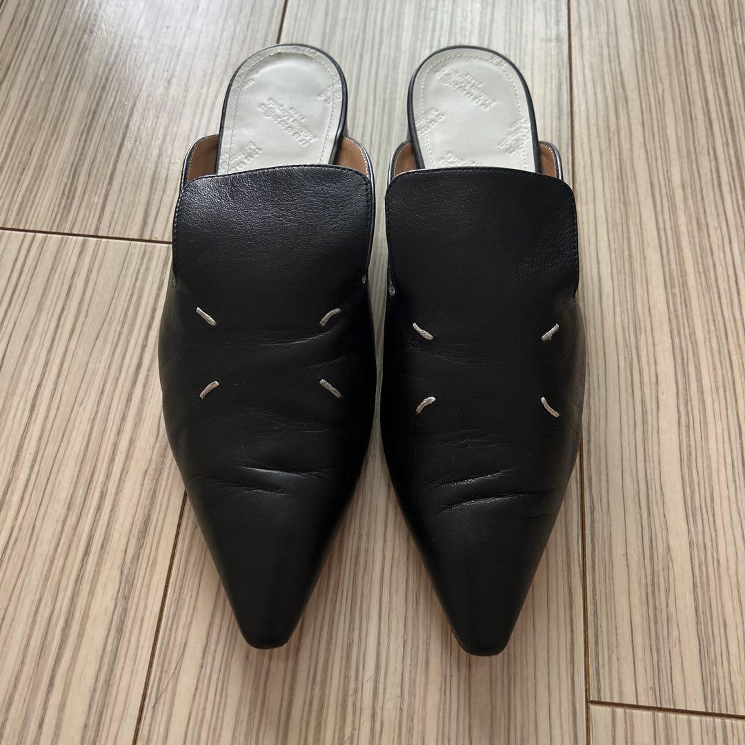 MARGIELAマルジェラ4ステッチミュール 黒37