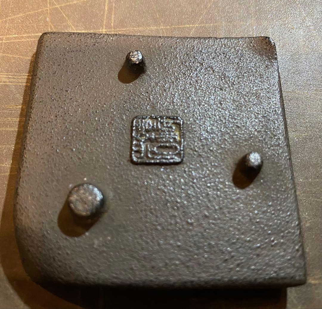 美品 お香たて・ハンドメイド陶器製台座　２点セット ヴィンテージ　レア