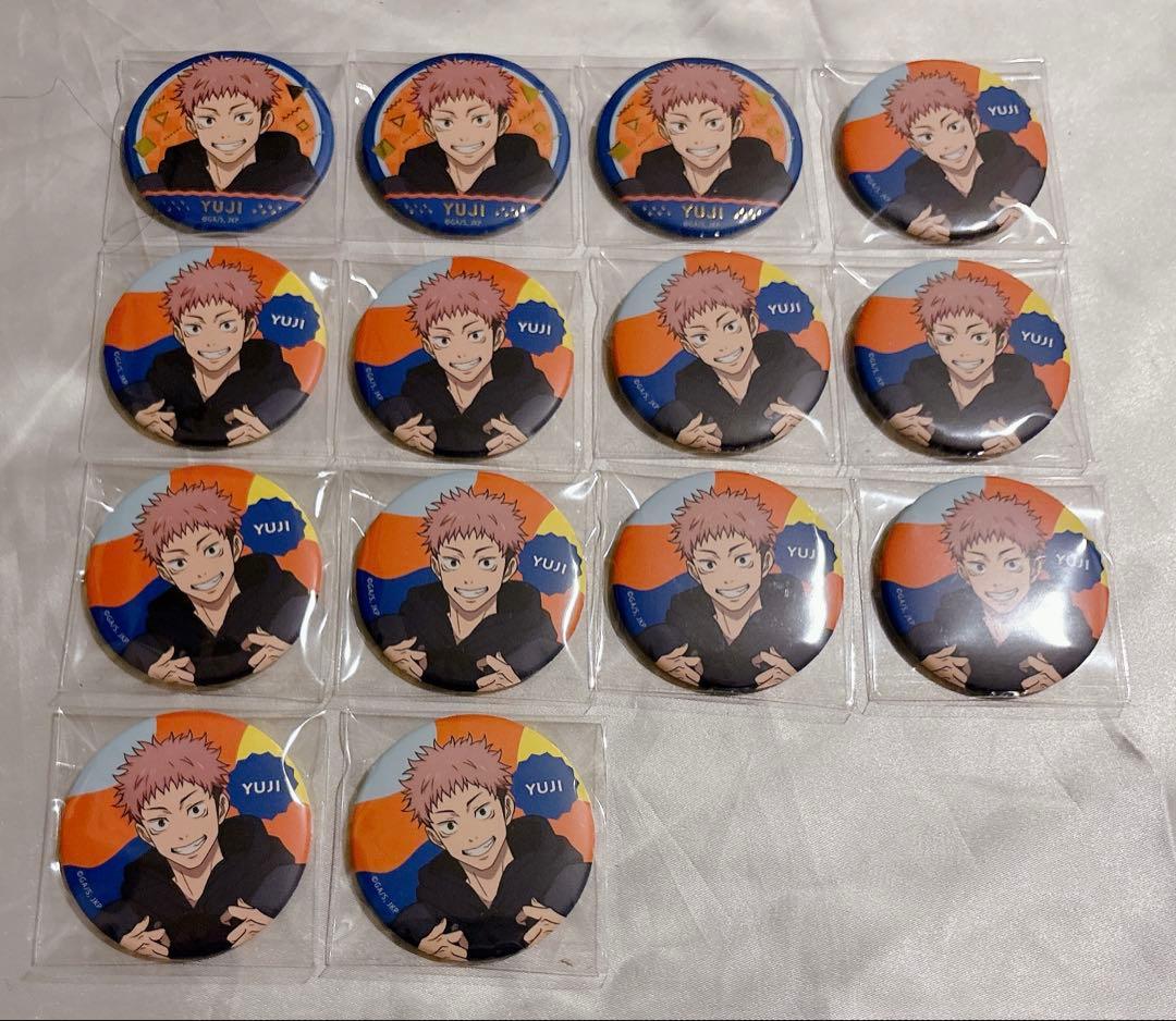 呪術廻戦 虎杖悠仁 缶バ 缶バッジ