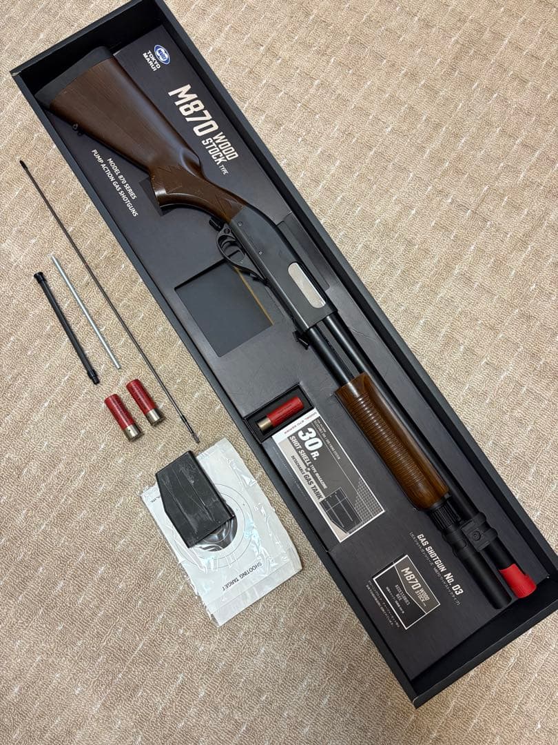 マルイ　M870 ウッドストックモデル　　ガスショットガン