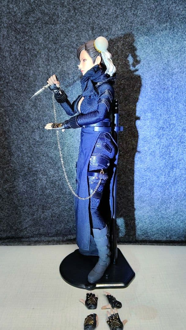 CAPCOM.1/6.春麗.[暗殺者(黒ver)]眼球可動!12/25迄の出品!