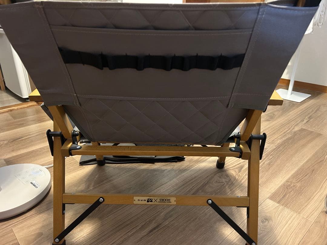 WAQ x URBAN フォールディングウッドチェア 2脚セット