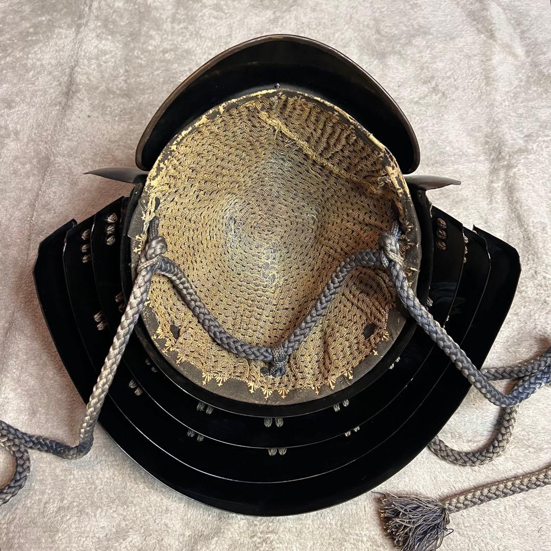 【Patra】丸武産業製【鎧•甲冑】黒色紺糸威当世具足【鎧立て•櫃付】