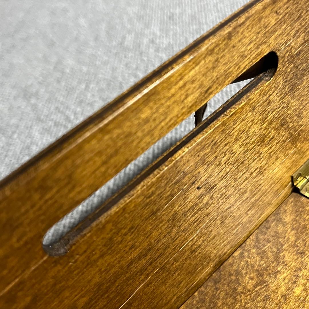 10s 英国 アンティーク ブック 楽譜 スタンド コンパクト ビンテージ レア