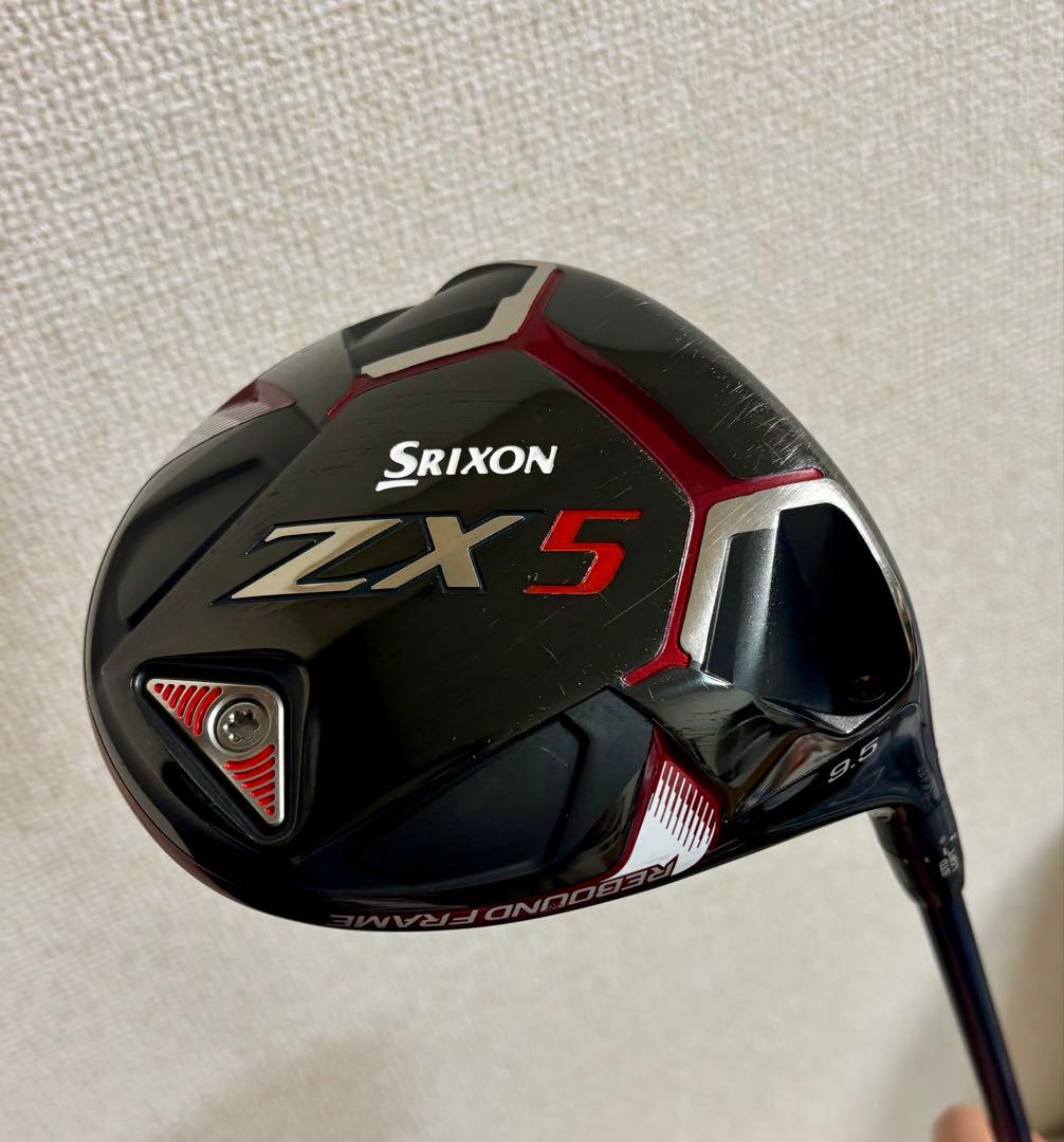 スリクソン ZX5 ドライバー 純正Diamana ZX50 S ヘッドカバー付