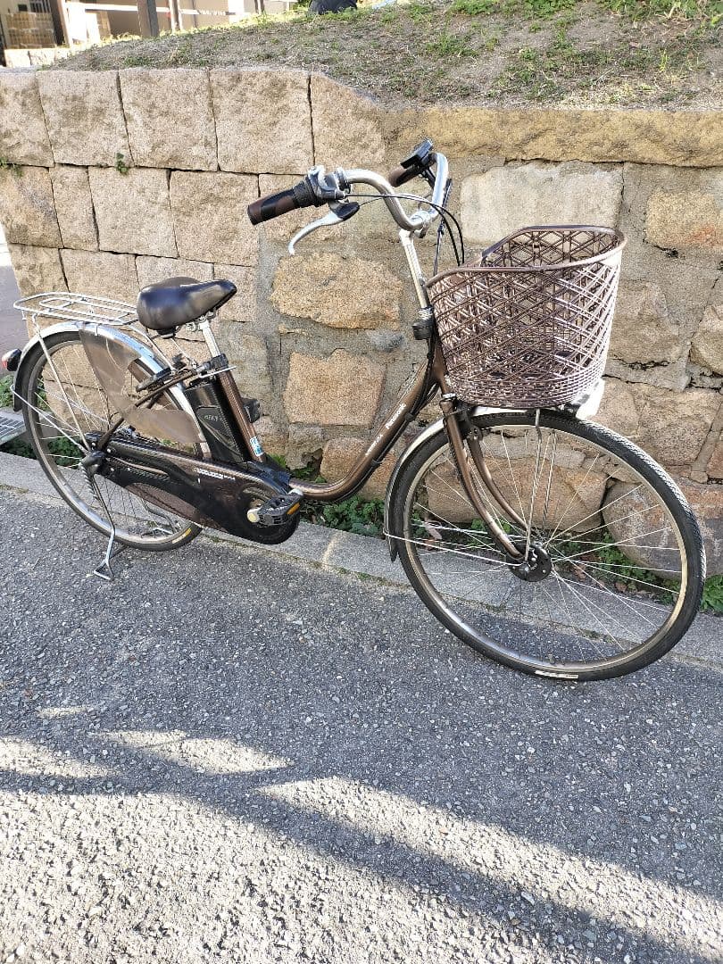 Panasonic 電動アシスト自転車 ブラウン 　大阪　お引き取りのみ