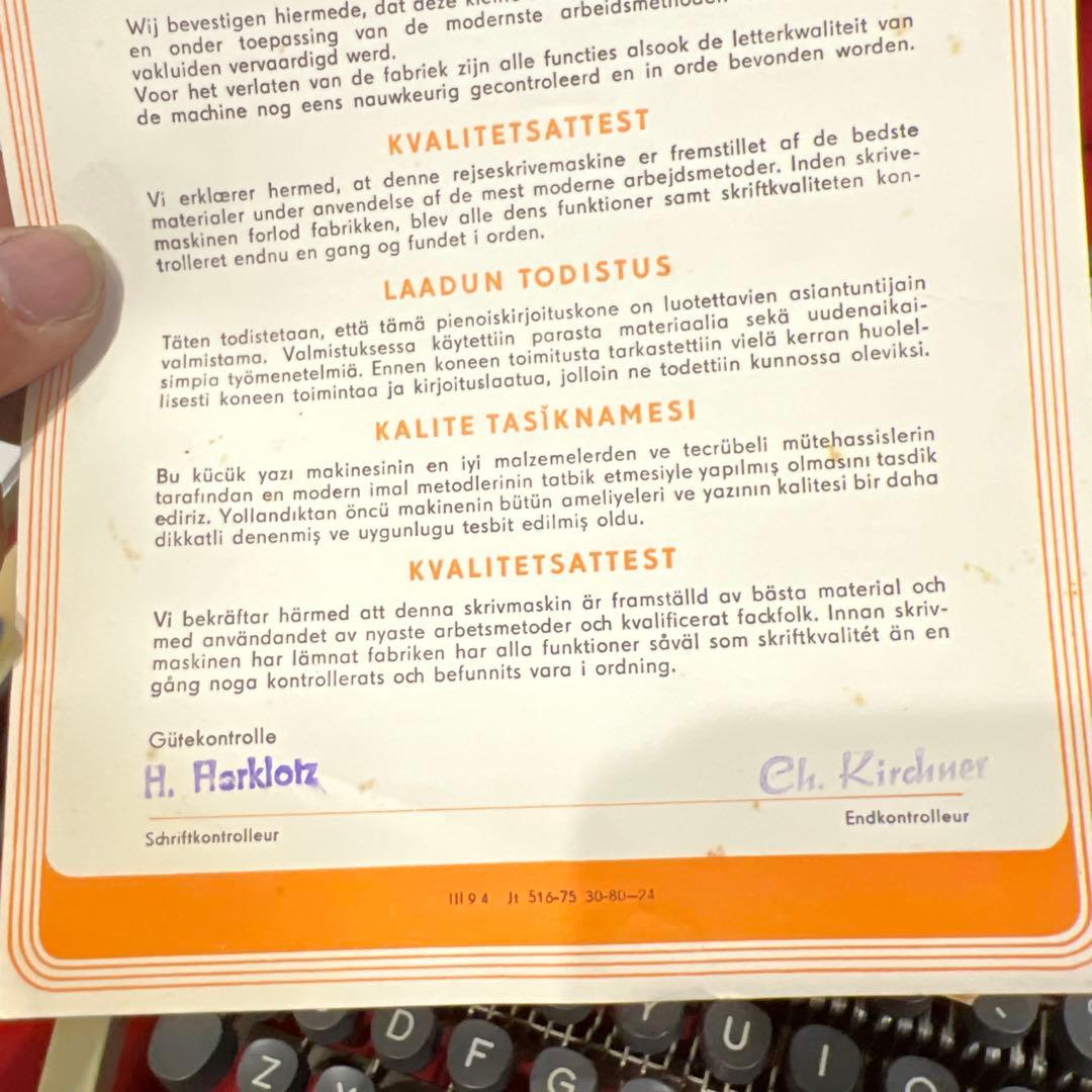 ス*ニ様 Seidel＆Naumann Erica Daro mob41 タイプ