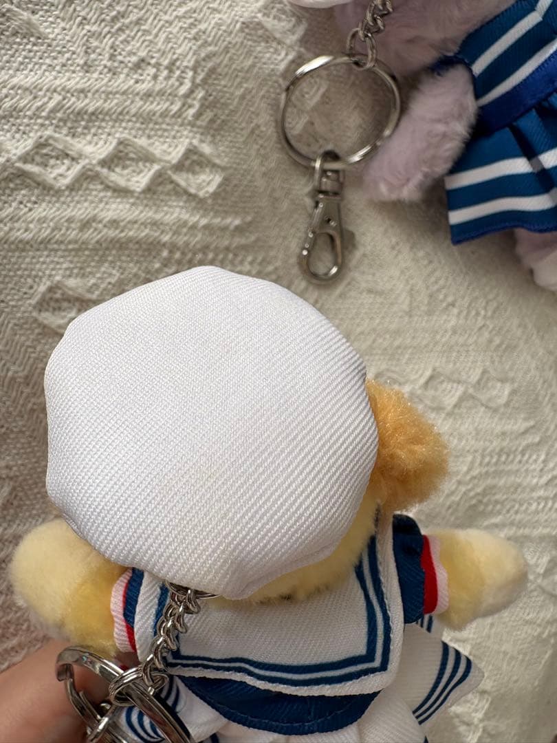 ステラルー　クッキーアン　ぬいぐるみキーチェーン　香港ディズニー14周年　未使用