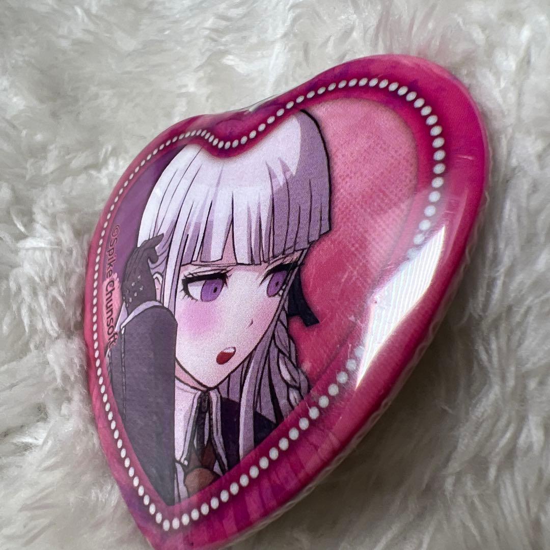 ダンガンロンパ 照れ顔ハート缶バッジ 島盾子 霧切響子 セット